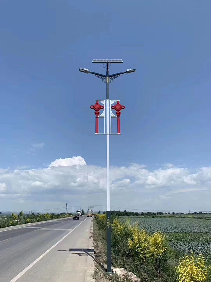 太阳能LED路灯 中国结路灯 太阳能路灯厂家